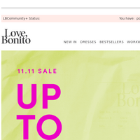 Love Bonito email thumbnail