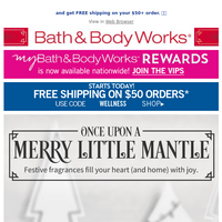 Bath and Body Works email thumbnail