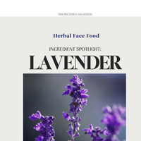 Herbal Face Food email thumbnail