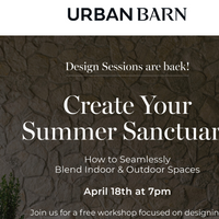 Urban Barn email thumbnail