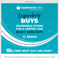 Appliances Online email thumbnail