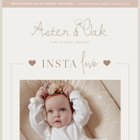 Aster & Oak email thumbnail