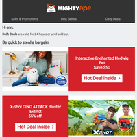 Mighty Ape email thumbnail