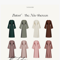 Veiled Collection email thumbnail