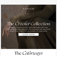 Veiled Collection email thumbnail