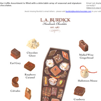 L.A. Burdick Chocolate email thumbnail