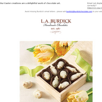 L.A. Burdick Chocolate email thumbnail