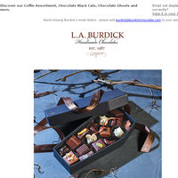 L.A. Burdick Chocolate email thumbnail