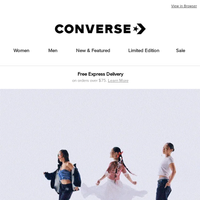 Converse Australia email thumbnail