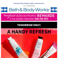 Bath and Body Works email thumbnail