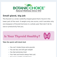 Botanic Choice email thumbnail