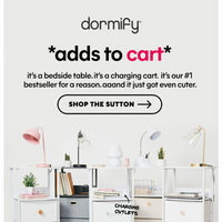 Dormify email thumbnail