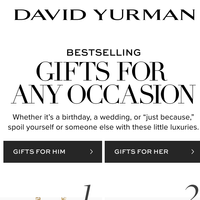 David Yurman email thumbnail