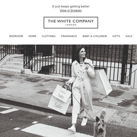 The White Company UK email thumbnail