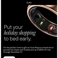 Oura Ring email thumbnail