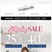 Magnolia Boutique email thumbnail