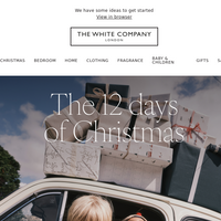 The White Company UK email thumbnail