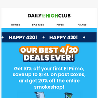 Daily High Club email thumbnail