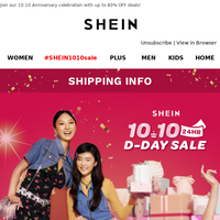 Shein Australia email thumbnail