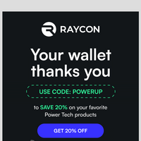 Raycon email thumbnail