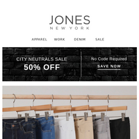 Jones New York email thumbnail