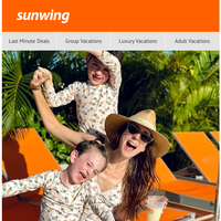 Sunwing Vacations email thumbnail