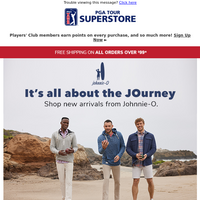 PGA TOUR Superstore email thumbnail