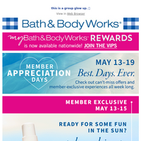 Bath and Body Works email thumbnail