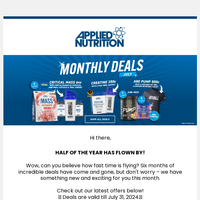 Applied Nutrition email thumbnail