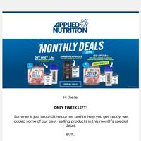 Applied Nutrition email thumbnail