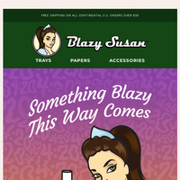 Blazy Susan email thumbnail