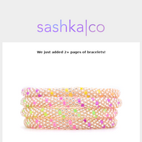 Sashka Co. Bracelets email thumbnail