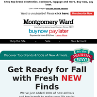 Montgomery Ward email thumbnail