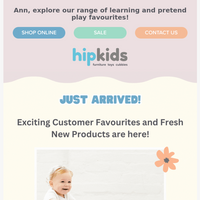 Hip Kids Australia email thumbnail