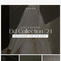 Veiled Collection email thumbnail