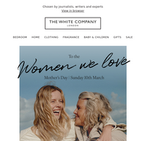 The White Company UK email thumbnail