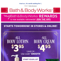 Bath and Body Works email thumbnail