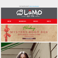 Lamo Footwear email thumbnail