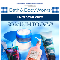 Bath and Body Works email thumbnail