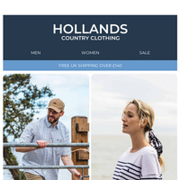 Hollands Country Clothing email thumbnail