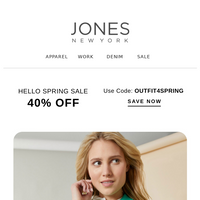 Jones New York email thumbnail