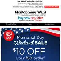 Montgomery Ward email thumbnail