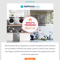 Appliances Online email thumbnail