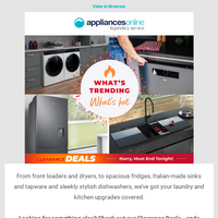 Appliances Online email thumbnail