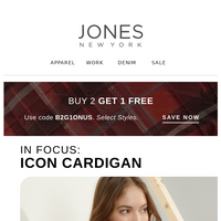 Jones New York email thumbnail