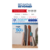 Bed Bath and Beyond email thumbnail