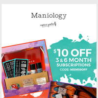 Maniology email thumbnail