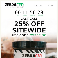 ZebraCBD email thumbnail