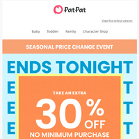 PatPat email thumbnail