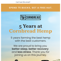 Cornbread Hemp email thumbnail